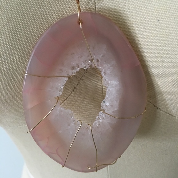 🌸Pink Agate🌸& gold-filled necklace by GEM - Picture 4 of 4